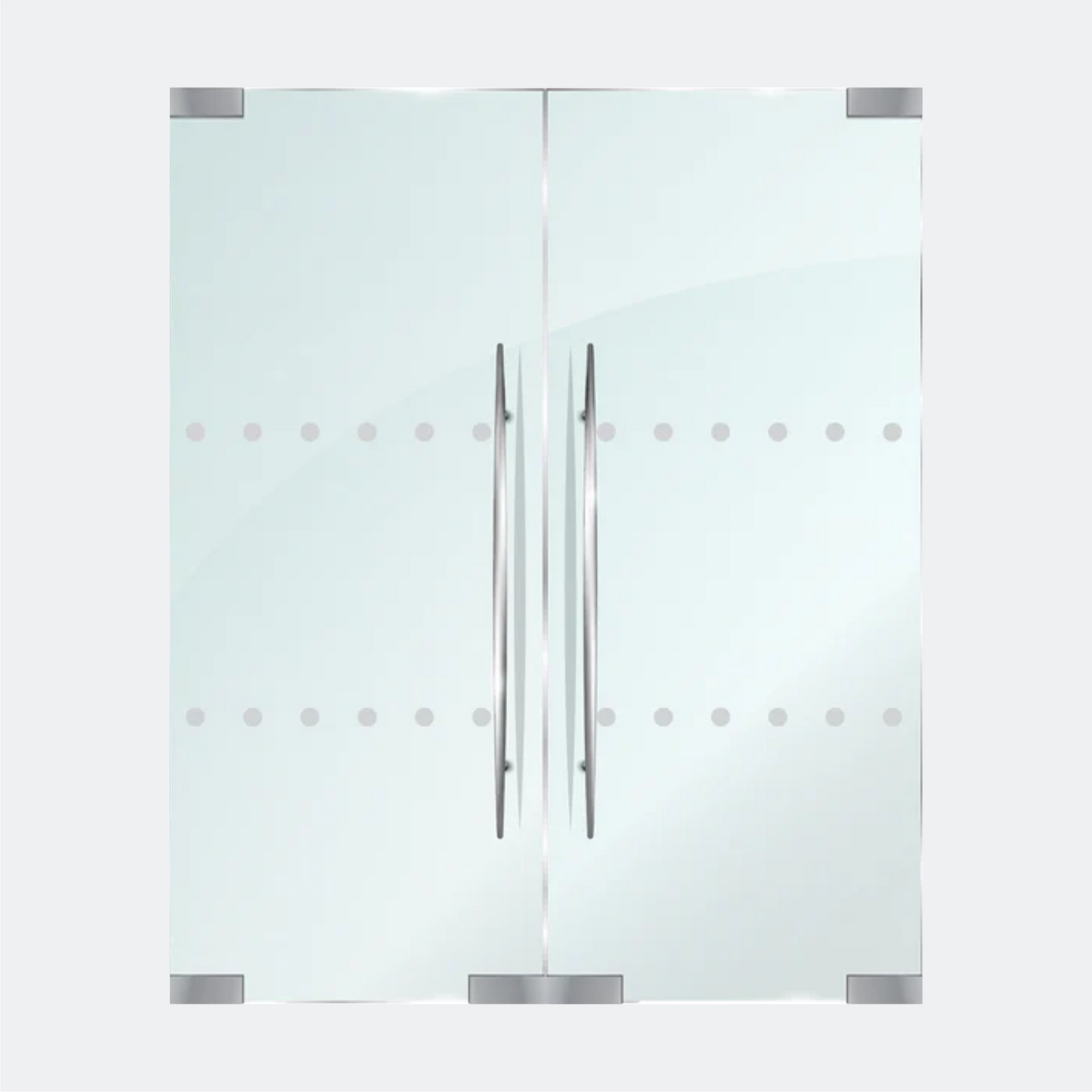 2" Circle Distraction Markers (Frosted Film) 36" strip